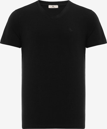 T-Shirt Daniel Hills en noir : devant
