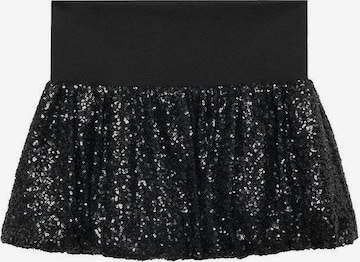 Fustă 'Xnuba' de la MANGO pe negru: față