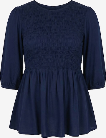 Angel of Style Blouse in Blue: front