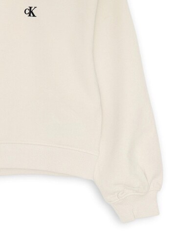 Calvin Klein Sweatshirt 'Dolphin' in Beige