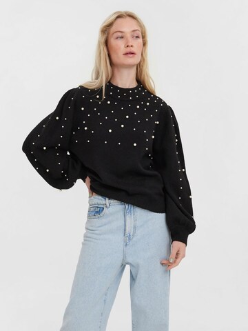 Pull-over VERO MODA en noir : devant