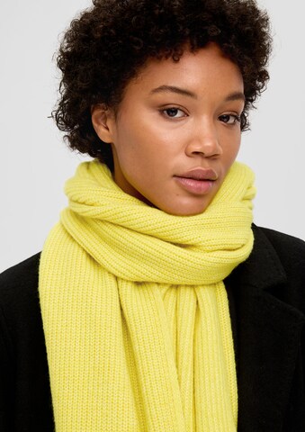 s.Oliver Scarf in Yellow