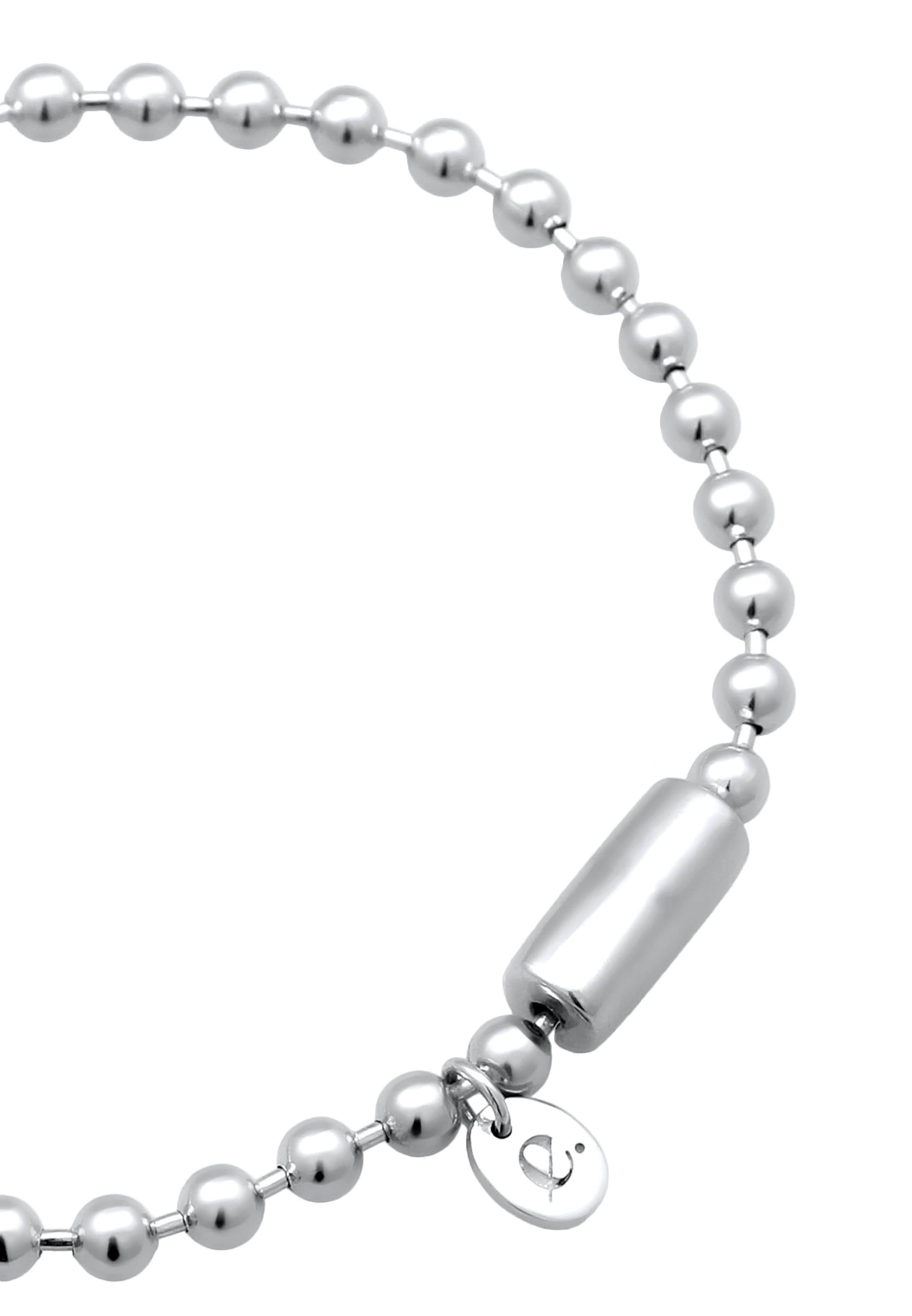 ELLI PREMIUM Armband Kugelkette in Silber