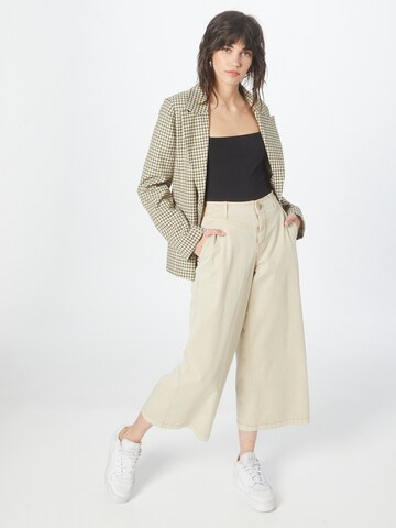 s.Oliver Wide leg Byxa i beige