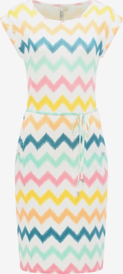 Vasarinė suknelė 'Taggien' iš Ragwear, spalva – geltona / benzino spalva / rožių spalva / balta, Prekių apžvalga