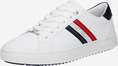 TOM TAILOR Låg sneaker i mörkblå / röd / vit, Produktvy