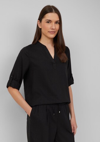 s.Oliver Blouse in Black: front