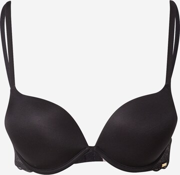 Boux Avenue T-skjorte BH i svart: forside