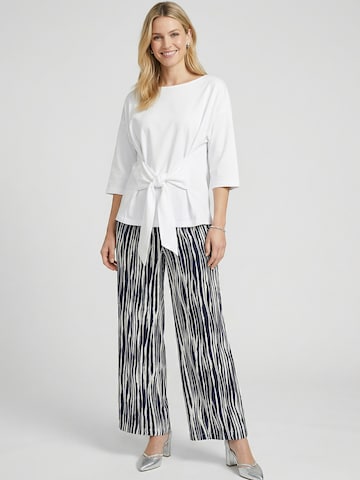 Guido Maria Kretschmer Women Широкий Штаны 'Finja' в Синий