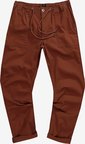 Pantalon cargo JP1880 en marron : devant