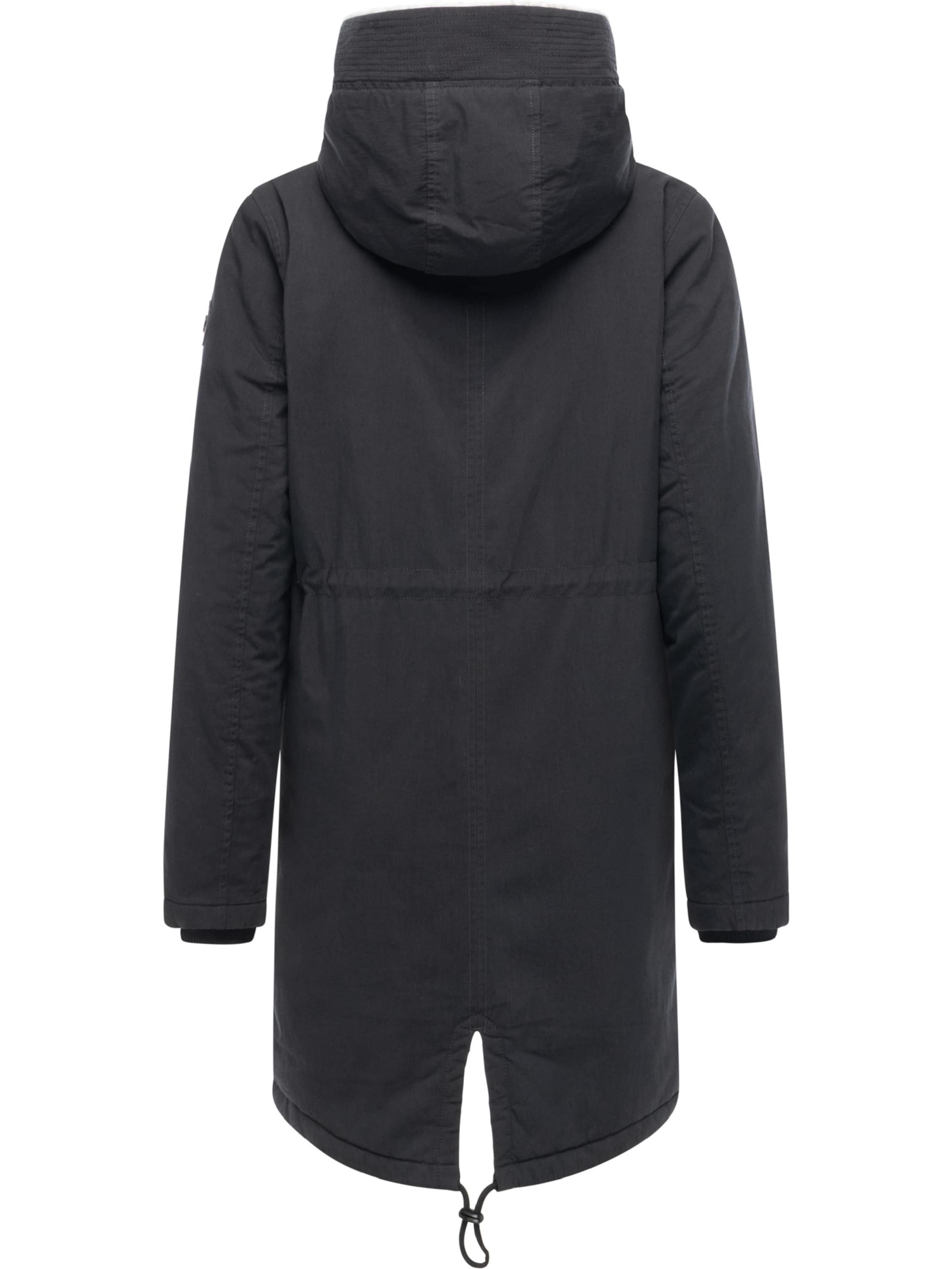 juoda Ragwear Žieminė parka 'Coogle Youmodo'