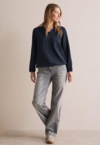 CECIL Strukturtunika in Blau