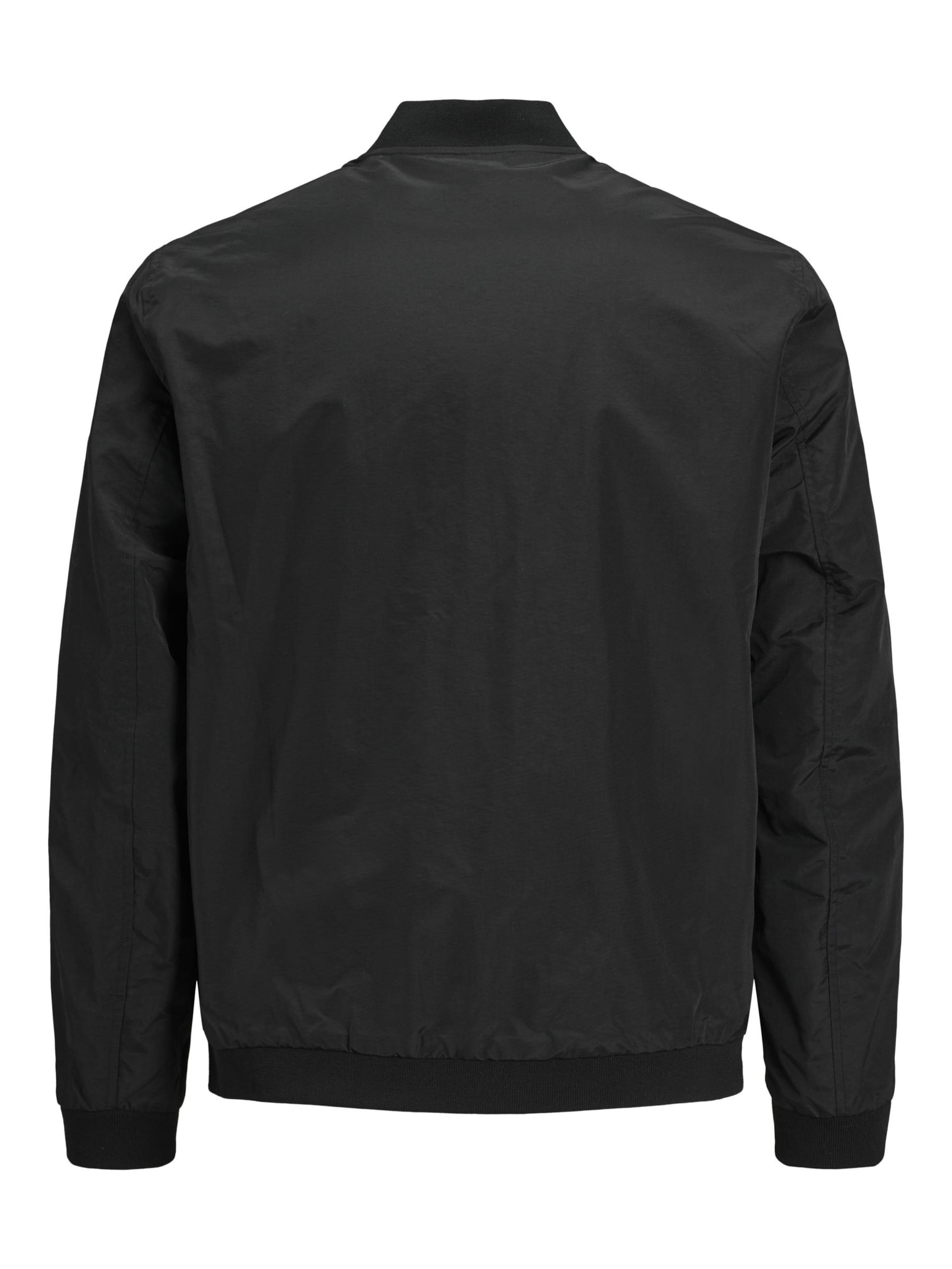 JACK & JONES Regular fit Övergångsjacka 'JJERush' i svart