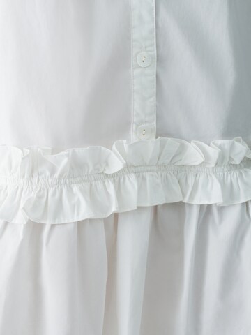 Willa Shirt dress 'Nita' in White