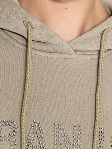 Sweat-shirt 'Kapuzenpullover' Ethiquet en beige