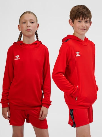 Hummel Sportief sweatshirt 'Authentic' in Rood: voorkant