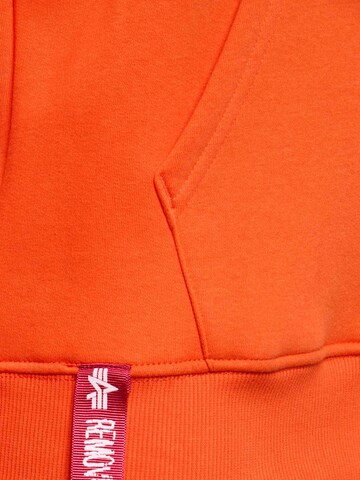 ALPHA INDUSTRIES Sweatshirt i orange