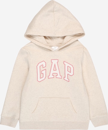 Sweat-shirt GAP en beige : devant