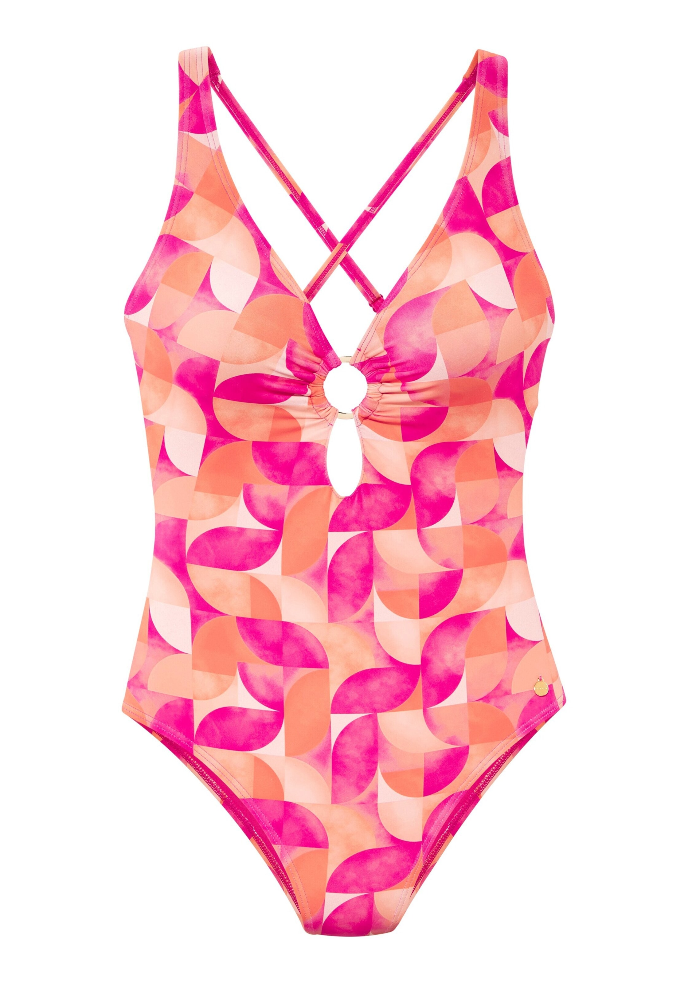 Bustier Maillot de bain LASCANA en rose : devant