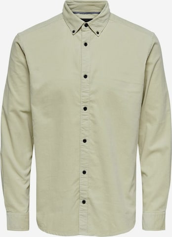 Only & Sons Hemd in Grau: front