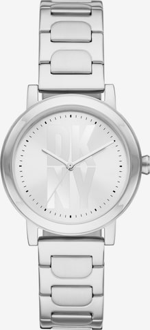 DKNY Uhr in Silber: predná strana