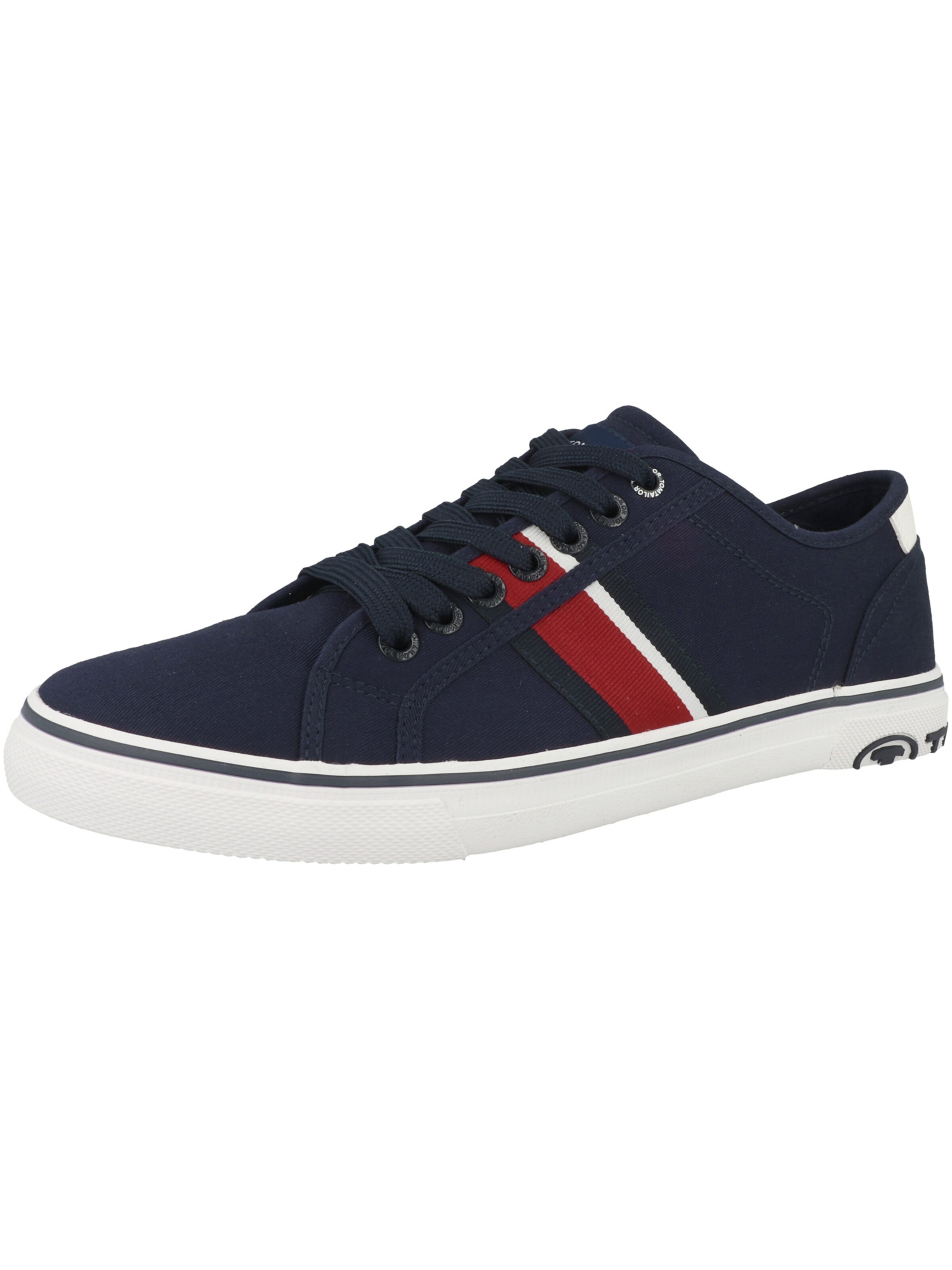 Baskets basses TOM TAILOR en bleu : devant