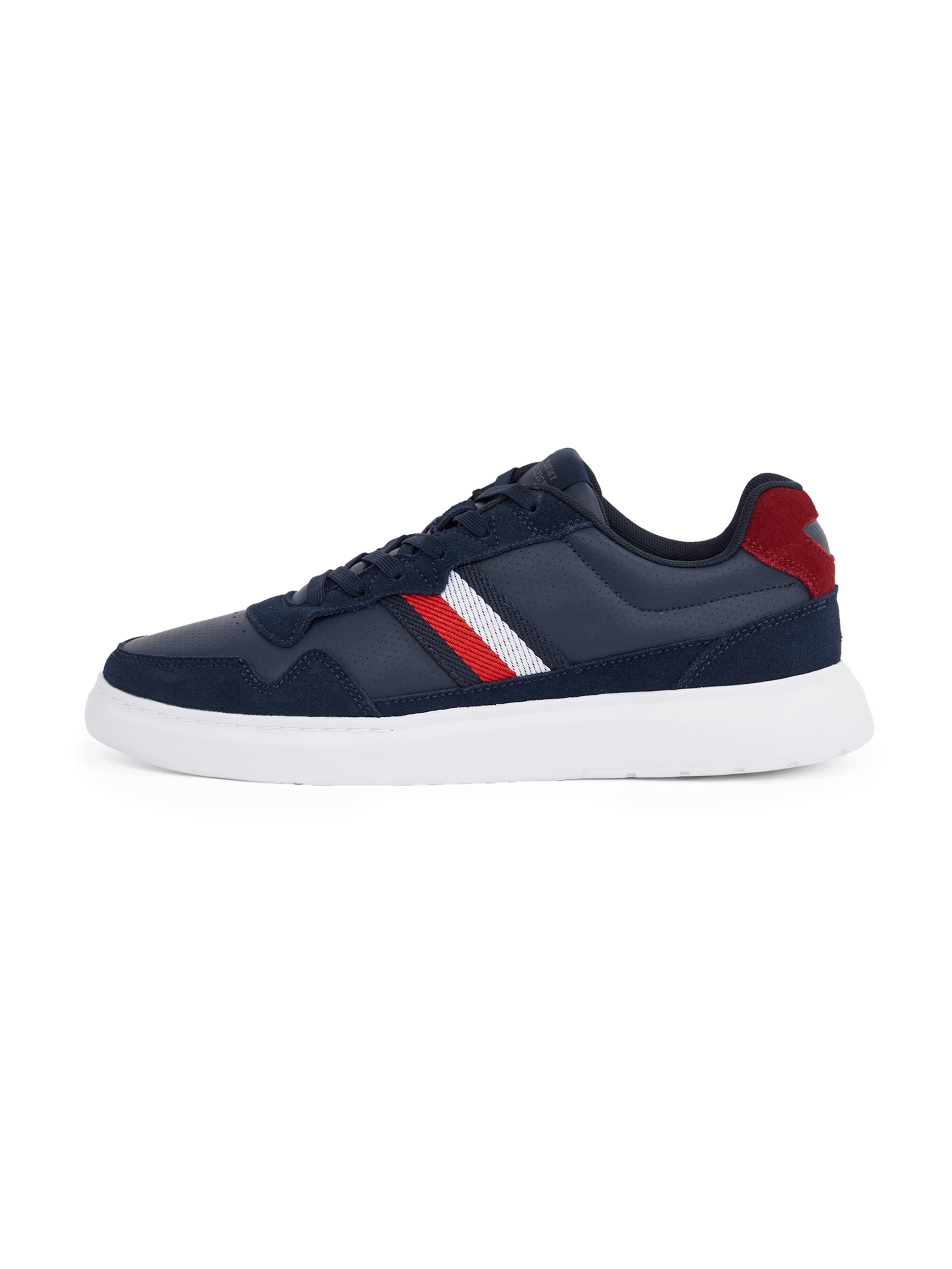 Baskets basses TOMMY HILFIGER en bleu : devant