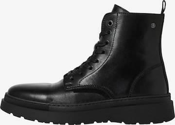 JACK & JONES Veterboots 'WADAM' in Grijs: voorkant