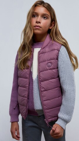 Coupe slim Gilet 'Gstaad' Scalpers en violet