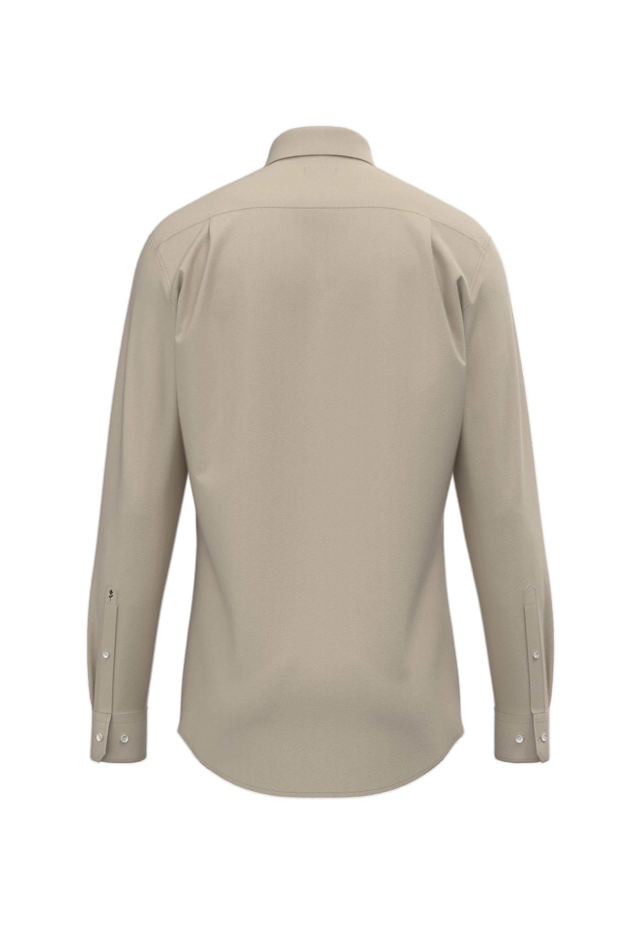 SEIDENSTICKER Regular fit Zakelijk overhemd in Beige