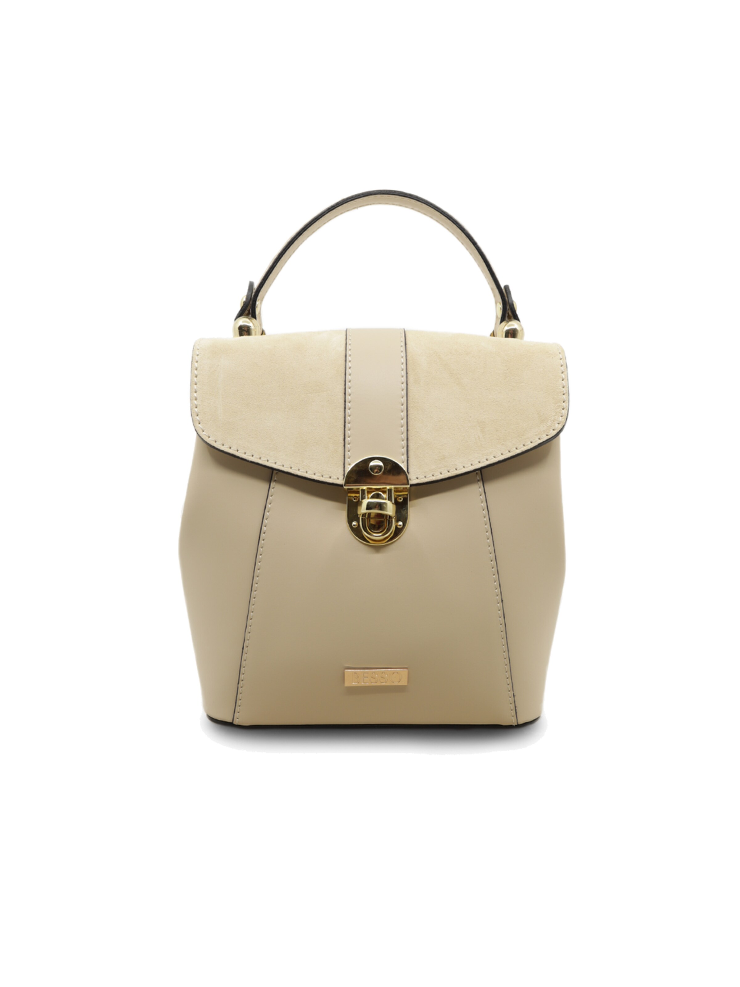 BESSO Handbag 'Stile in Citta' in Beige: front