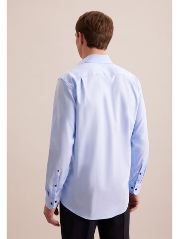 SEIDENSTICKER Regular fit Business shirt 'Smart Essentials' in Blue