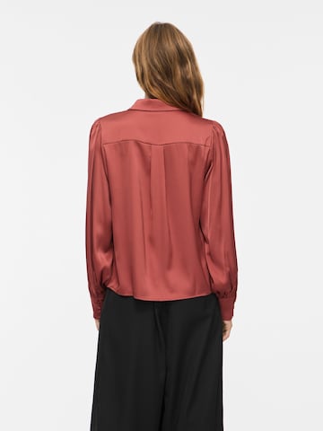 VILA Blouse 'VIEnna' in Bruin