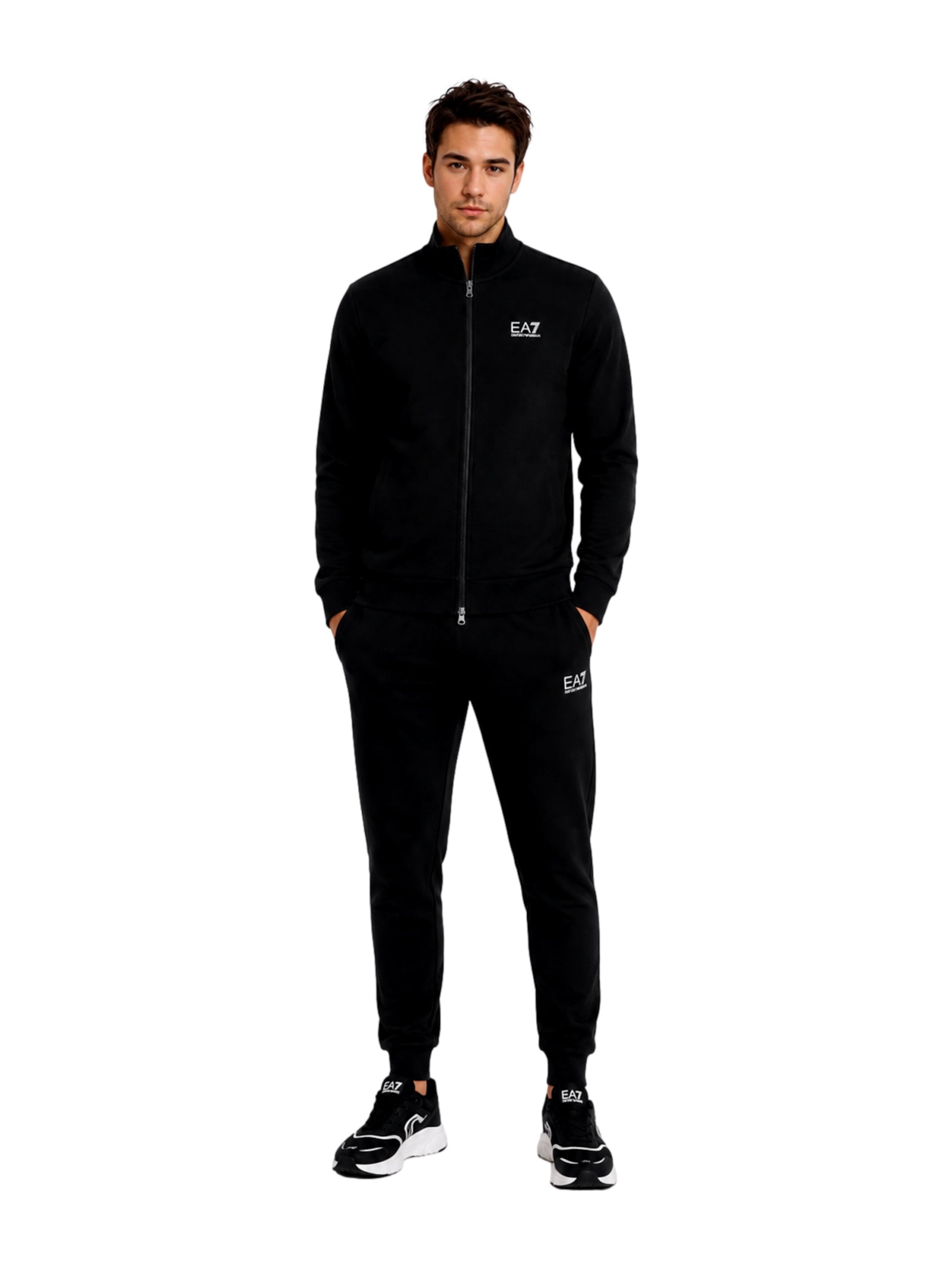 juoda EA7 Emporio Armani Treningas