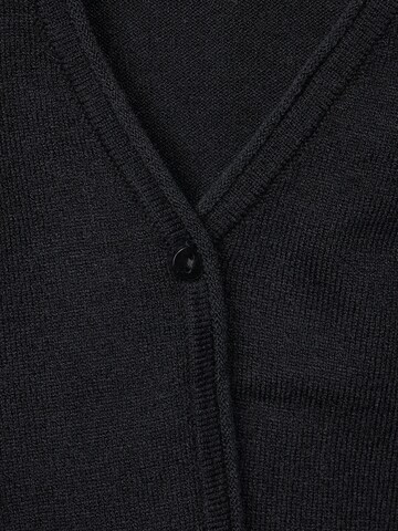 STREET ONE Knit Cardigan in Black