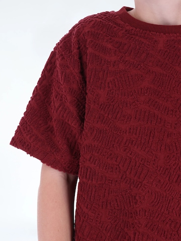 Donder Shirt 'DONDER' in Red