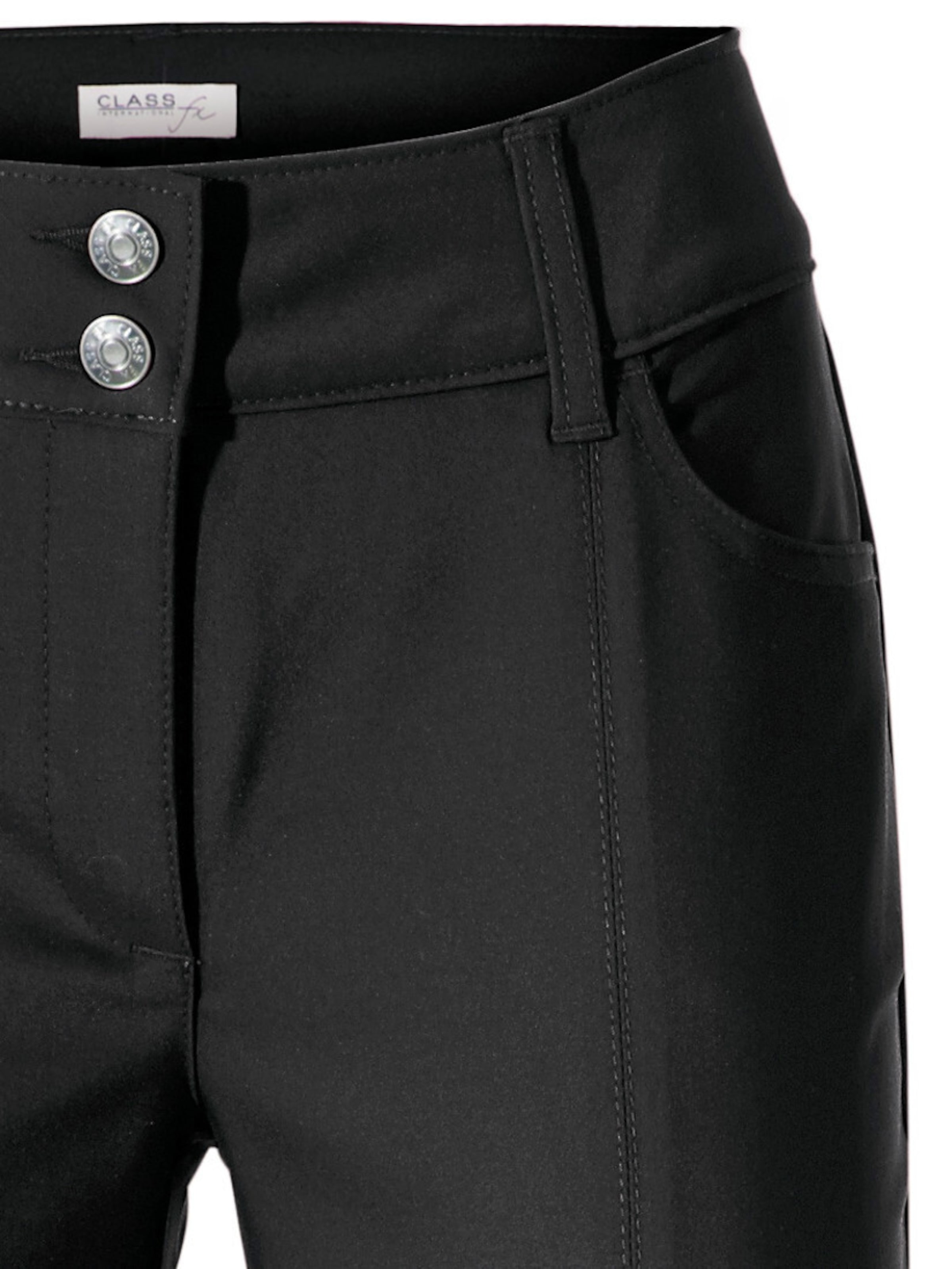 heine Bootcut Byxa i svart