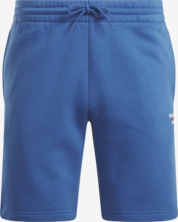 Reebok Sportshorts 'Identity' in Blau: Vorderseite