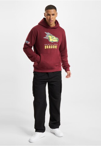 Sweat-shirt 'DefShop x European League of Football Barcelona Dragon' European League of Football en rouge