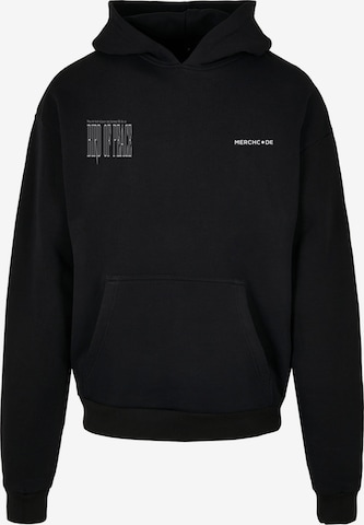 Felpa 'Birds Of Peace 2' di Merchcode in nero: frontale