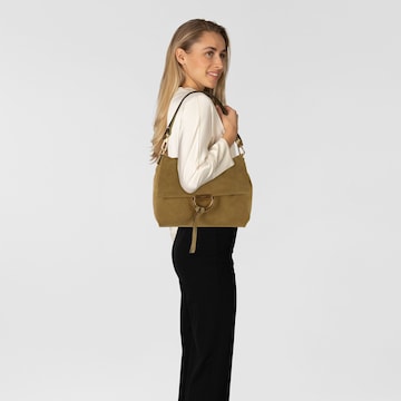 ABRO Schultertasche 'Temi' in Grün