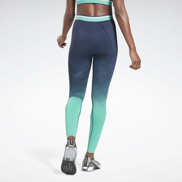 Reebok Skinny Workout Pants in Blue