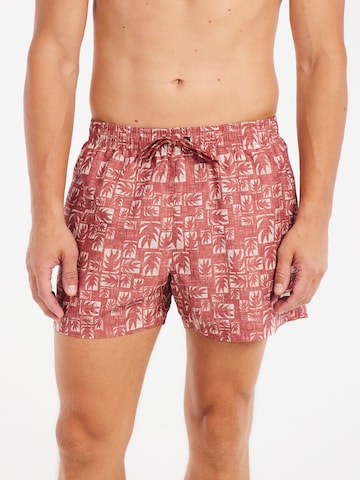 PROTEST Badeshorts 'PRTTifton' in Rot