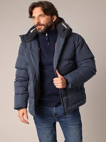 Veste d’hiver 'Chicago' Deeluxe en bleu : devant