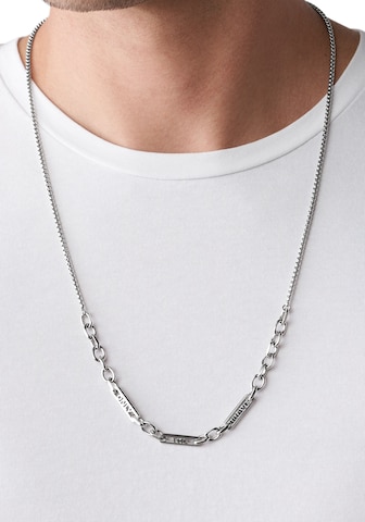 DIESEL Necklace in Silver: front