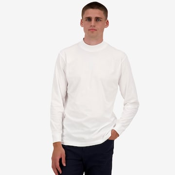 Ragman Shirt in Wit: voorkant