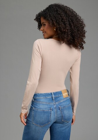 LAURA SCOTT Body in Beige