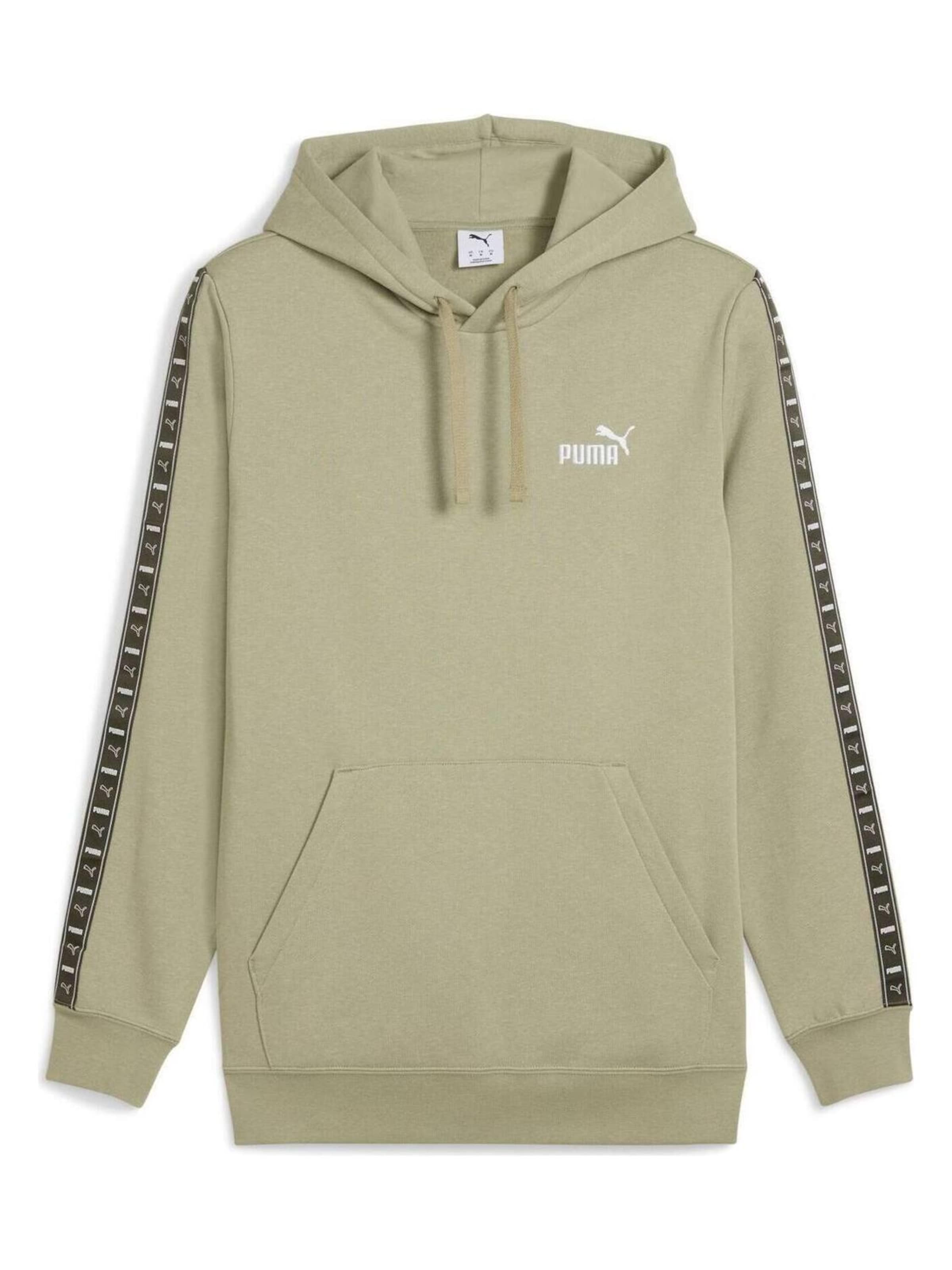 PUMA Veste de survêtement 'Ess Tape' en L en beige, Vue avec produit