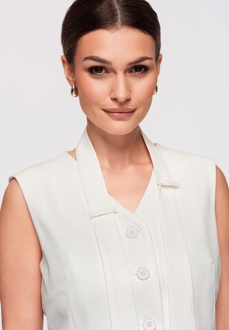 Ombre Bodywarmer 'OW-VE-E0004' in Wit