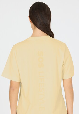 SOS Shirt 'Semeru' in Geel